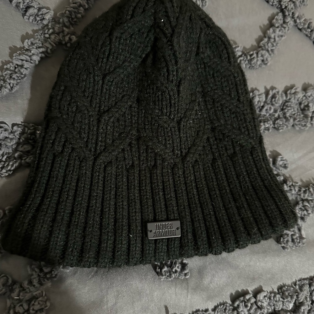 Under Armour Black Knit Beanie